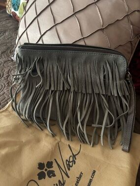 Patricia Nash suede Cassini bag